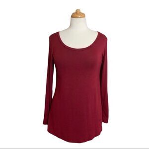 COCO & Main Red Tunic Tee Top